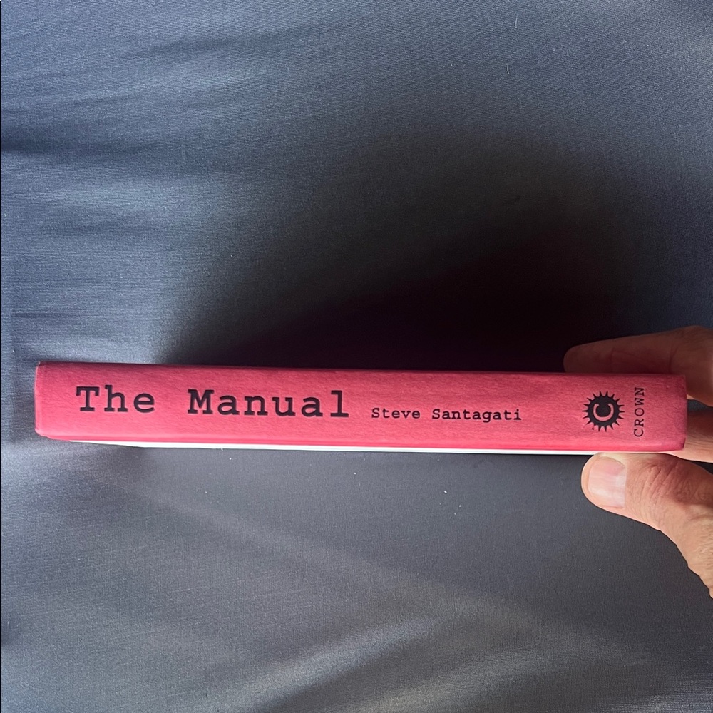 Crown Red 'The Manual' Hardcover Book